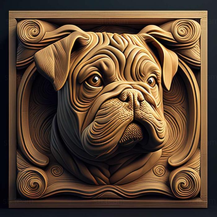 3D model Boo dog famous animal (STL)